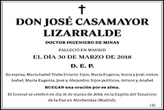 José Casamayor Lizarralde